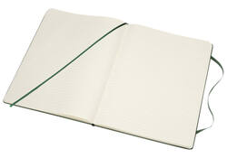 Notitieboek Moleskine XL 190x250mm lijn hard cover myrtle green