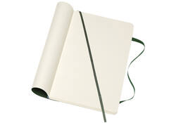 Notitieboek Moleskine large 130x210mm blanco soft cover myrtle green