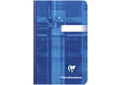 Notitieboek Clairefontaine 90x140mm lijn assorti