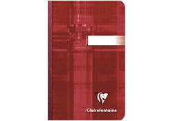 Notitieboek Clairefontaine 90x140mm lijn assorti