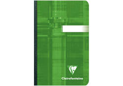 Notitieboek Clairefontaine 90x140mm lijn assorti