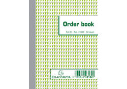 Orderboek Exacompta 135x105mm 50x2vel