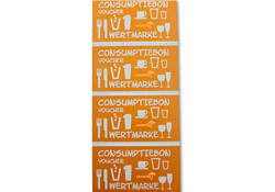 Consumptiebon Combicraft UV beveiliging 500 stuks oranje