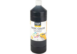 Plakkaatverf Creall basic zwart 1000ml