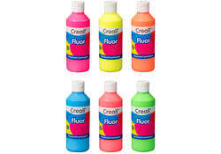Plakkaatverf Creall fluor groen 250ml