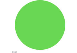 Plakkaatverf Creall fluor groen 250ml