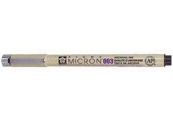Fineliner Sakura pigma micron 003 zwart 0.15mm