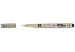 Fineliner Sakura pigma micron 003 zwart 0.15mm