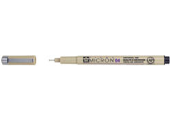 Fineliner Sakura pigma micron 04 zwart 0.4mm