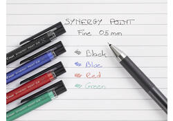 Gelschrijver Pilot Synergy point fijn zwart