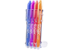 Rollerpen PILOT friXion medium fun assorti Set2Go à 4 stuks