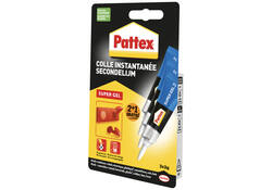 Secondelijm Pattex super gel 3gr 2+1 gratis