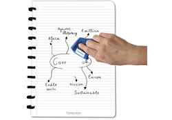 Notitieboek Correctbook A4 lijn 40blz midnight blue