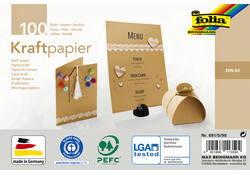 Kraftpapier Folia A5 120gr 100 vel