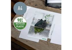 Insteekmap L-model Leitz Recycle A4 0.10mm PP transparant 25 stuks