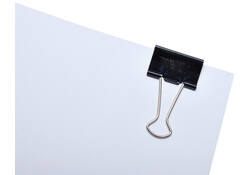 Papierklem MAUL 215 foldback 32mm capaciteit 13mm zwart