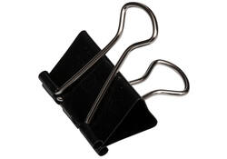 Papierklem MAUL 215 foldback 32mm capaciteit 13mm zwart
