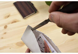 Briefopener Westcott metaal met kunststof grip zwart