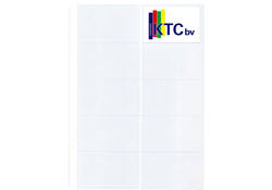Showtas Kangaro A4 23-gaats PP 0.12mm voor 10 visitekaartjes 10 stuks