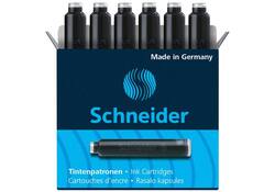 Inktpatroon Schneider din zwart doos à 6 stuks
