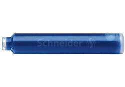Inktpatroon Schneider din blauw doos à 6 stuks