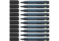 Viltstift Schneider Maxx 130 rond 1-3mm zwart