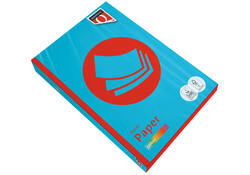 Kopieerpapier Quantore Colour A3 80gr azuurblauw 500 vel