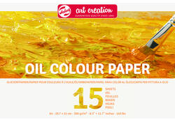 Talens Art Creation olieverf papier A4 15vel 300gr