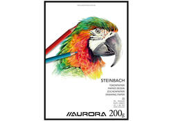 Tekenblok Aurora A4 20 vel 200 gram Steinbach papier