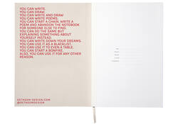 Notitieboek Octàgon DRAMA A5 135x200mm dots crème