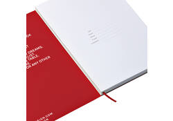 Notitieboek Octàgon DUNNO A5 135x200mm dots rood