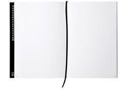 Notitieboek Octàgon Hurt A5 135x200mm dots zwart