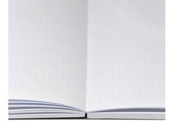 Notitieboek Octàgon Hurt A5 135x200mm dots zwart