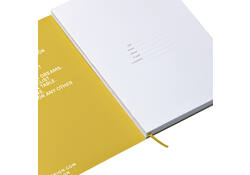 Notitieboek Octàgon FUN A5 135x200mm dots geel