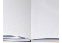 Notitieboek Octàgon FUN A5 135x200mm dots geel