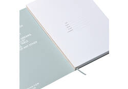 Notitieboek Octàgon CALM A5 135x200mm dots lichtblauw