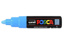 Verfstift Posca PC7M breed lichtblauw