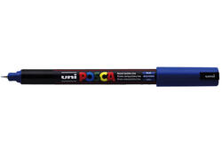Verfstift Posca PC1MR extra fijn donkerblauw