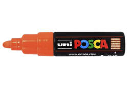 Verfstift Posca PC7M breed donkeroranje