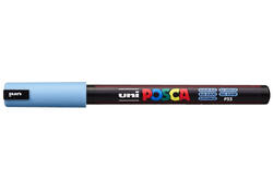 Verfstift Posca PC1MR extra fijn ijsblauw