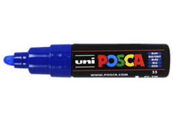 Verfstift Posca PC7M breed donkerblauw