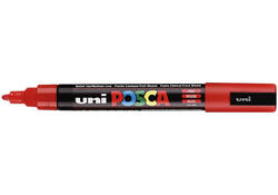 Verfstift Posca PC5M medium rood