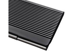 Visitekaarthouder Sigel VZ134 voor 20 kaarten 91x58mm aluminium mat zwart