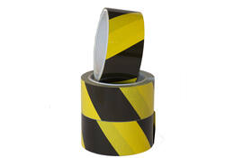 Vloermarkeringstape IEZZY 50mmx33m zwart/geel
