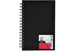 Tekenboek Canson One 21.6xx27.9cm 80v 100gr spiraal