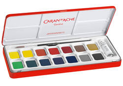 Plakkaatverf Caran d'Ache blik à 15 kleuren