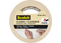 Afplaktape Scotch Classic 36mmx50m beige