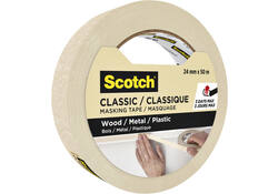 Afplaktape Scotch Classic 24mmx50m beige