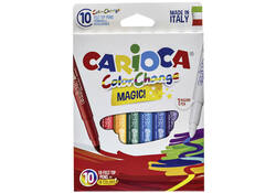Viltstiften Carioca Magic set à 10 stuks assorti
