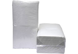 Servetten Blanco 1/4vouw 1-laags 4500 stuks